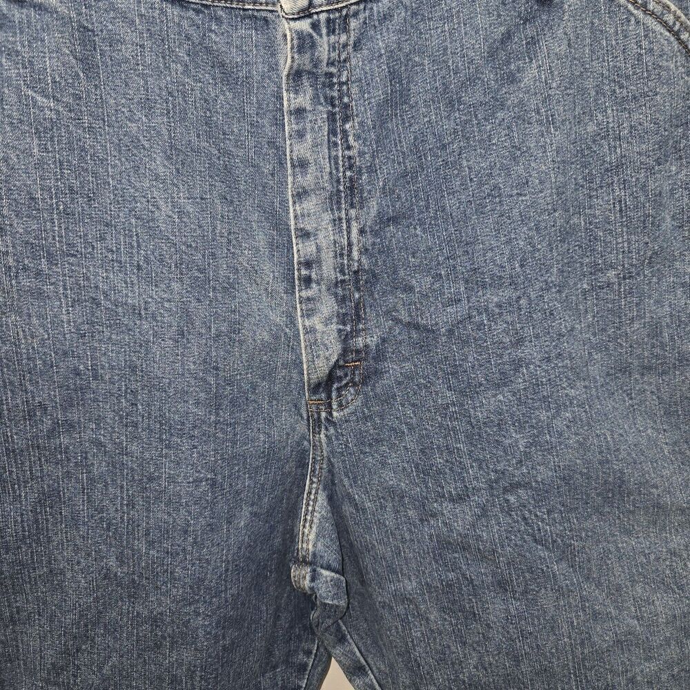 Vtg Wrangler Men's 100% Cotton Carpenter Work Denim Blue Jeans Size 42x30 (C27) - Picture 7 of 9